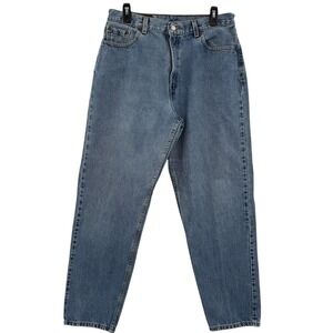 Vintage Levi's 560 Denim Blue‎ Jeans Loose Fit Straight USA Made  31x31 14 MIS M